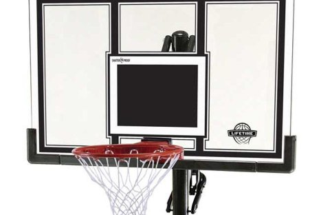 Lifetime Adjustable Basketball Hoop (54-Inch Polycarbonate)  IN Ground Basketball System Review